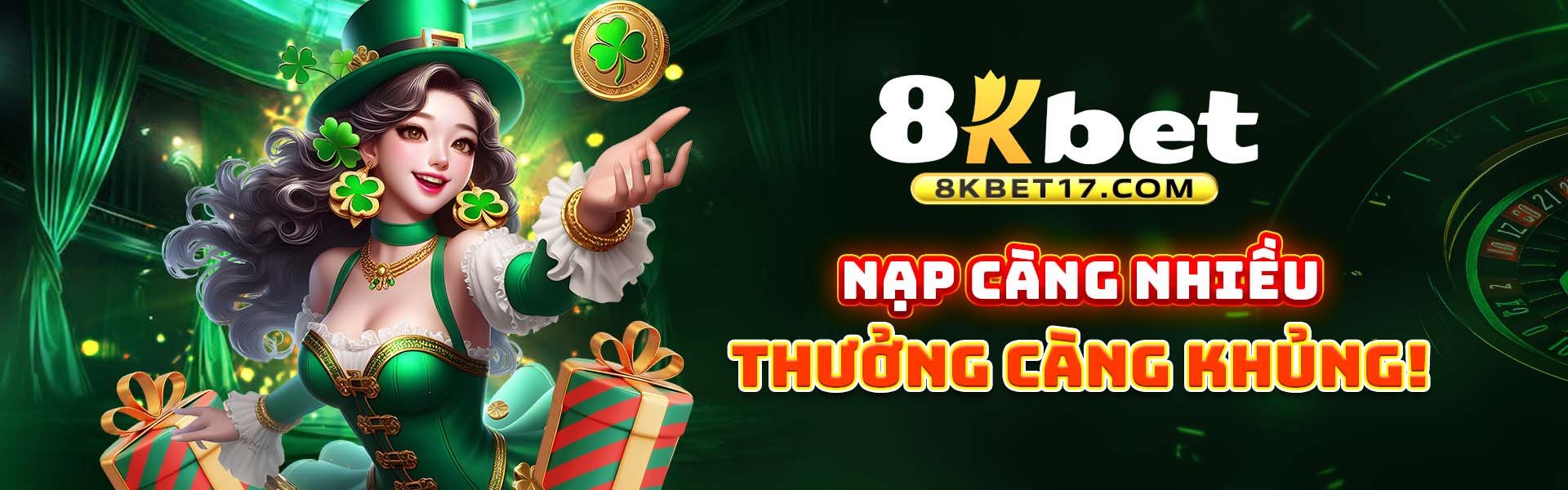 8KBET nạp nhiều nhận quà khủng